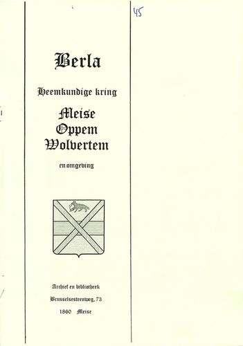 Kaft van Berla 045